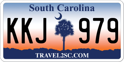 SC license plate KKJ979