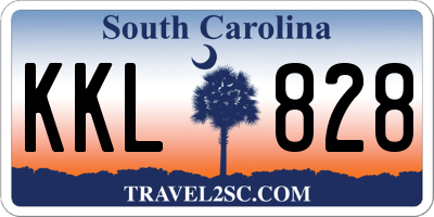 SC license plate KKL828