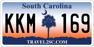 SC license plate KKM169