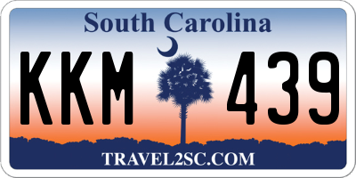 SC license plate KKM439