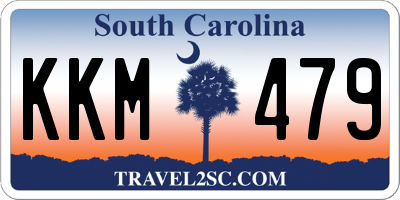 SC license plate KKM479