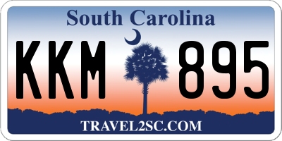 SC license plate KKM895