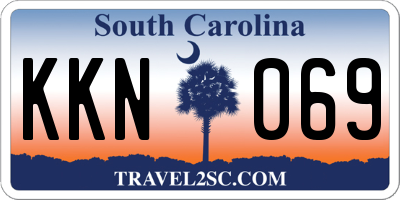 SC license plate KKN069