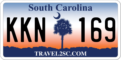 SC license plate KKN169