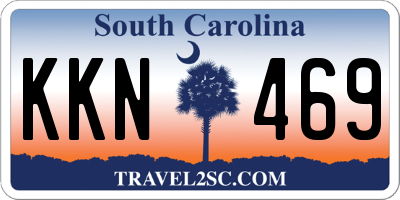 SC license plate KKN469