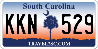 SC license plate KKN529