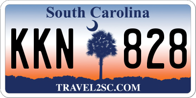 SC license plate KKN828
