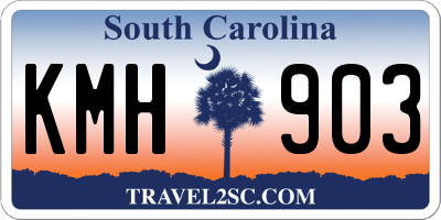 SC license plate KMH903