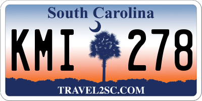 SC license plate KMI278