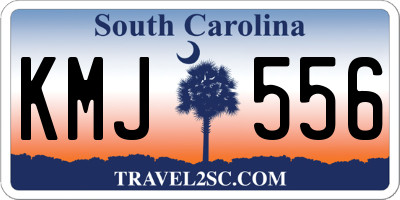 SC license plate KMJ556
