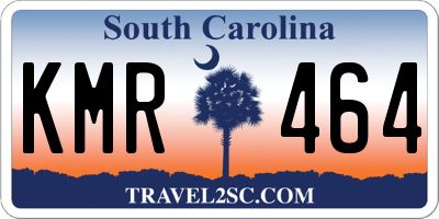SC license plate KMR464