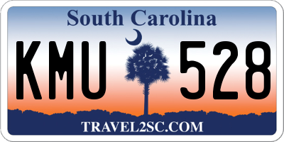 SC license plate KMU528