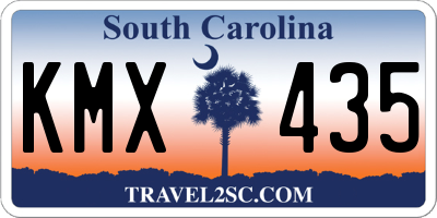 SC license plate KMX435