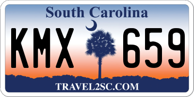 SC license plate KMX659