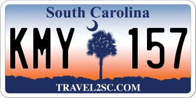 SC license plate KMY157
