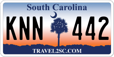 SC license plate KNN442