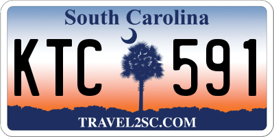 SC license plate KTC591