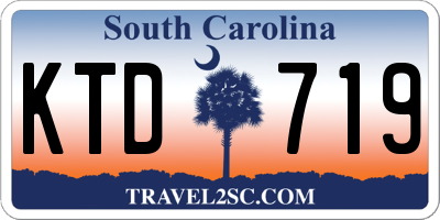 SC license plate KTD719