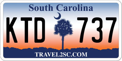 SC license plate KTD737