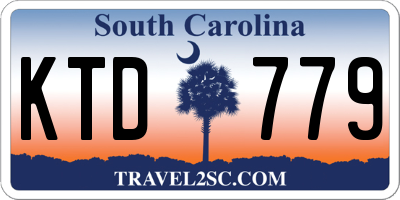 SC license plate KTD779