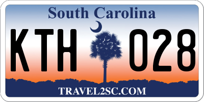 SC license plate KTH028