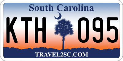 SC license plate KTH095