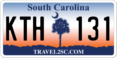 SC license plate KTH131
