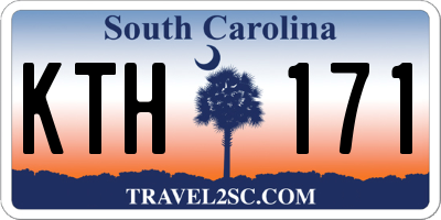 SC license plate KTH171