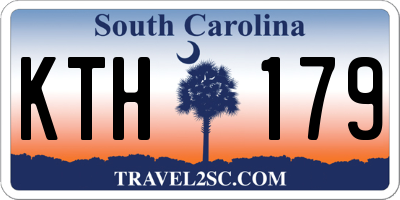 SC license plate KTH179
