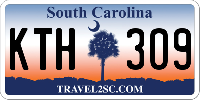 SC license plate KTH309