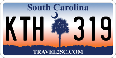 SC license plate KTH319