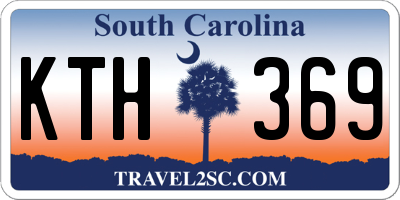 SC license plate KTH369