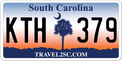 SC license plate KTH379