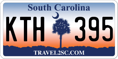SC license plate KTH395