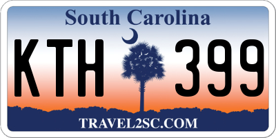 SC license plate KTH399