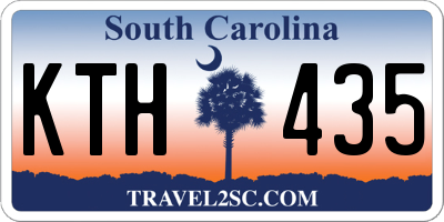 SC license plate KTH435