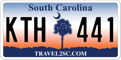 SC license plate KTH441