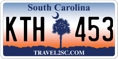 SC license plate KTH453