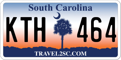 SC license plate KTH464