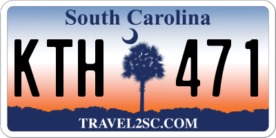SC license plate KTH471