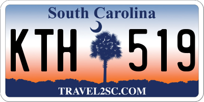 SC license plate KTH519