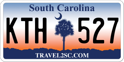 SC license plate KTH527