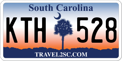 SC license plate KTH528