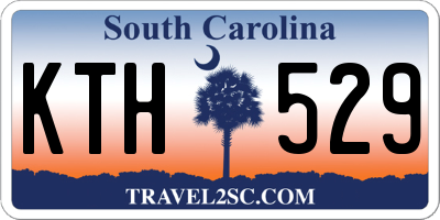 SC license plate KTH529