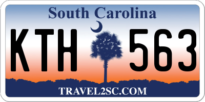 SC license plate KTH563