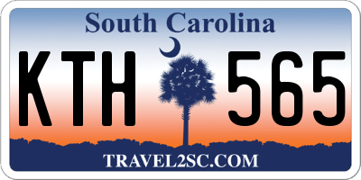 SC license plate KTH565