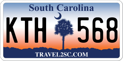 SC license plate KTH568