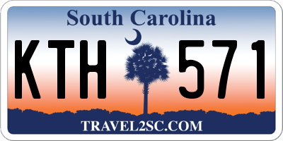 SC license plate KTH571