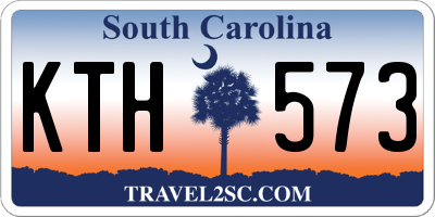 SC license plate KTH573
