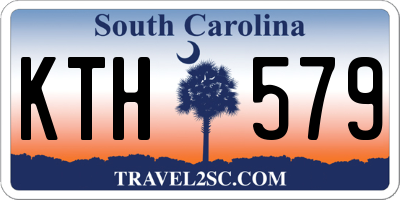 SC license plate KTH579